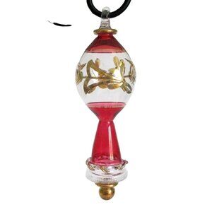 Hand-Blown Glass Ornament Suncatcher- Vintage Kurt S. Adlers Luxor
